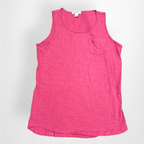 J Crew Crewcuts Girls Sleeveless Pocket Tank Top Size L 10/11 - Picture 1 of 5